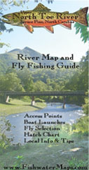 North Carolina Toe River Trout Fishing Delayed Harvest Map